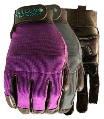 Garden Supplies Tools and Gloves Perfect 10 Purple - Large